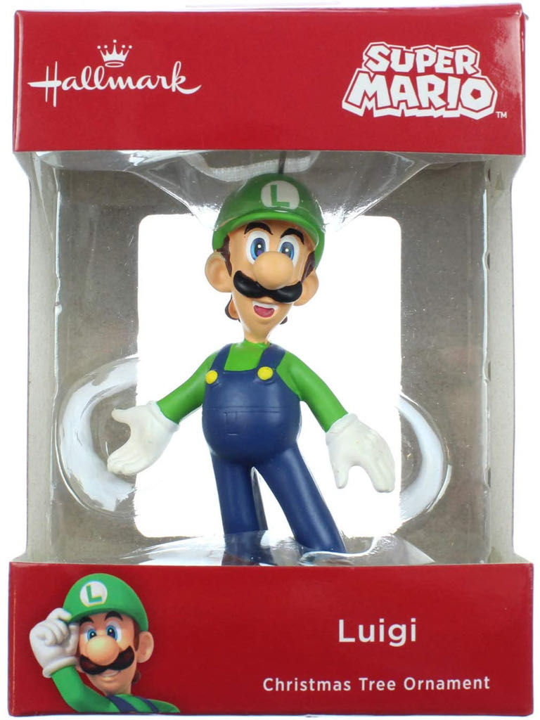Luigi - Super Mario (Video Games) ornament collectible [Barcode 763795570072] - Main Image 2