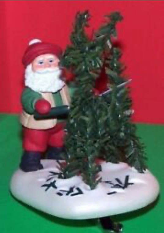 Prize Topiary 🐶🐻 - Prize Topiary (Santa , Garden, Clip-On) ornament collectible [Barcode 015012378184] - Main Image 2