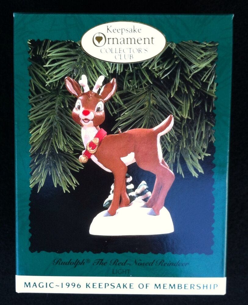 Artistic Rudolph Card