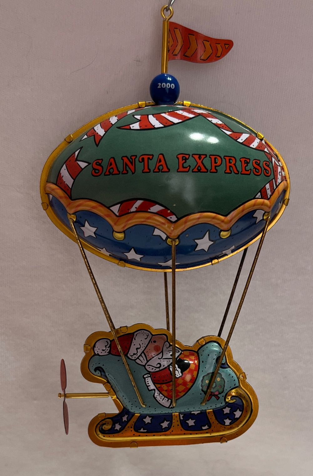 Merry Ballooning  (Tin) ornament collectible [Barcode 015012565621] - Main Image 3