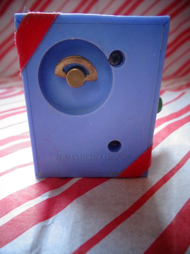 Gift Of Music  (Santa Reindeer Elves) ornament collectible - Main Image 2