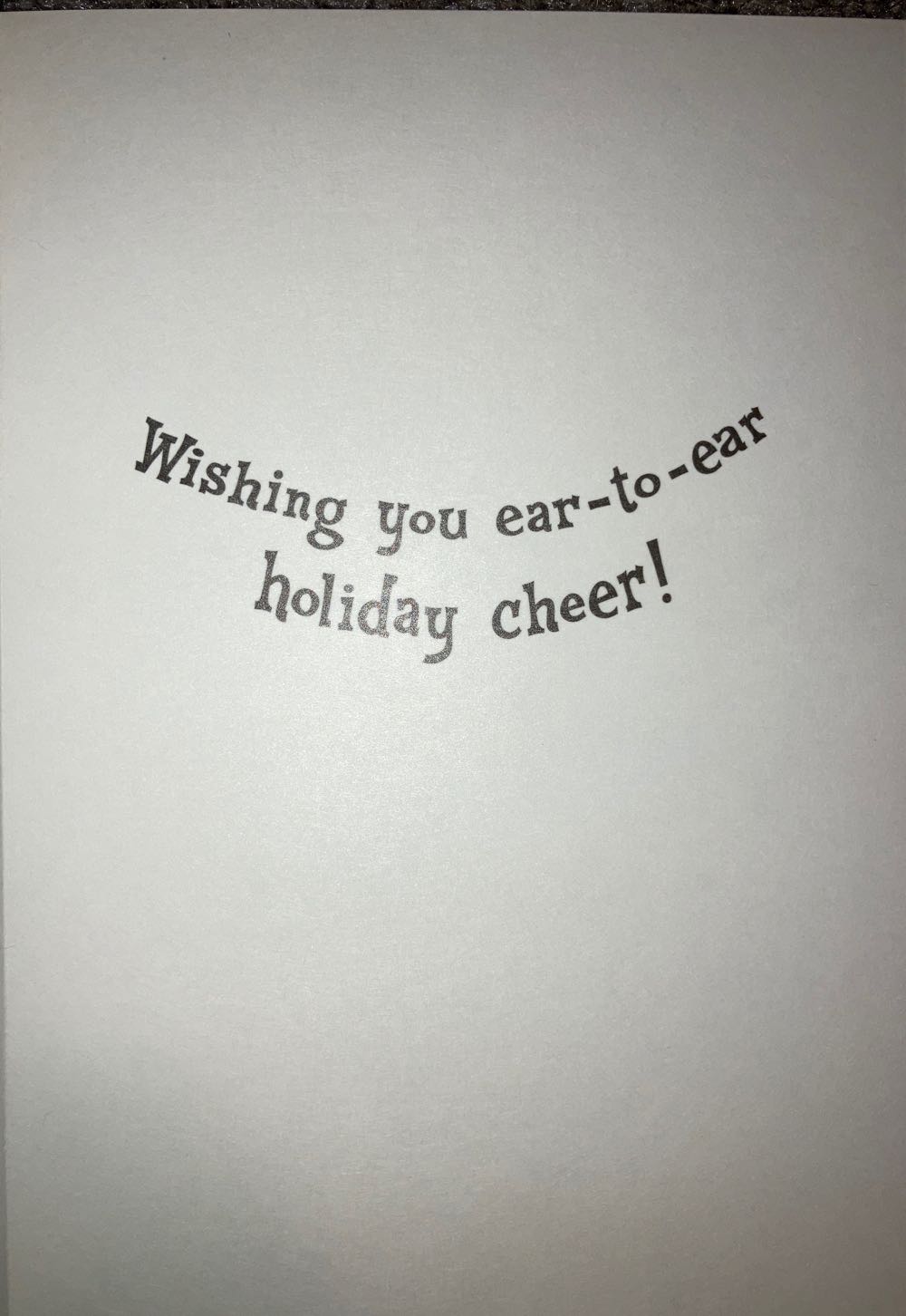 Cartoon Reindeer Card  (Cards) ornament collectible - Main Image 2