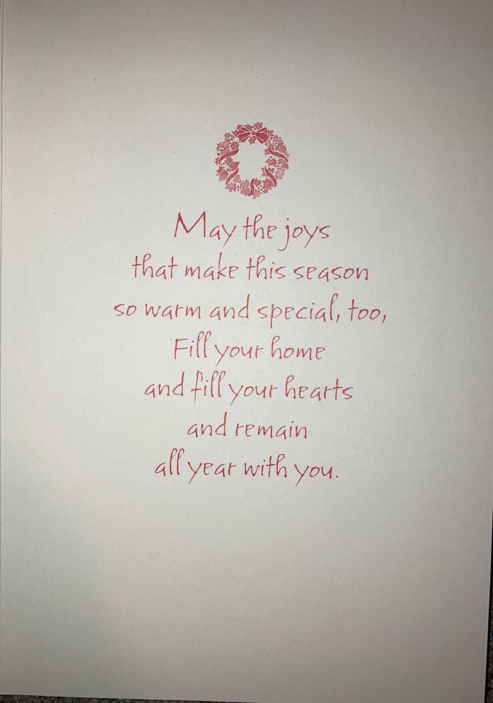 Season’s Greetings Door (Shiny) Card  (Cards) ornament collectible - Main Image 2