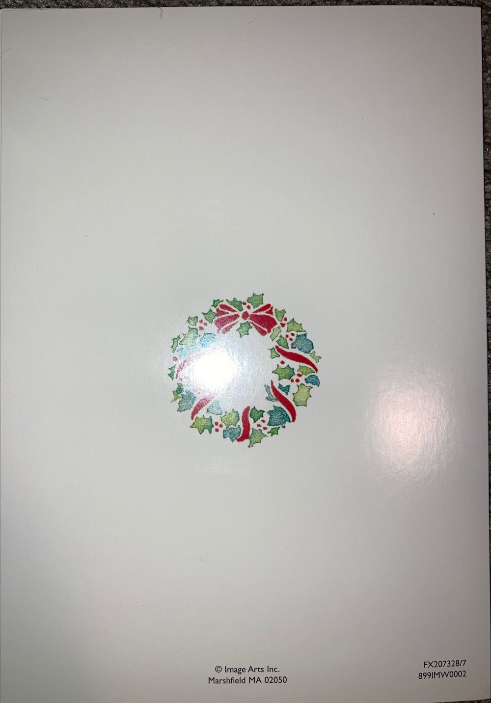 Season’s Greetings Door (Shiny) Card  (Cards) ornament collectible - Main Image 3