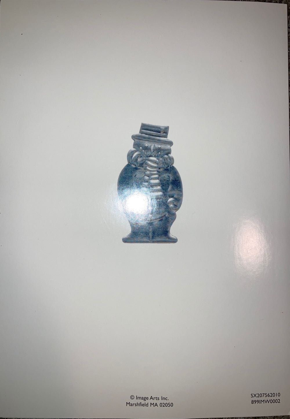 Season’s Greetings Snowman (Shiny) Card  (Cards) ornament collectible - Main Image 3