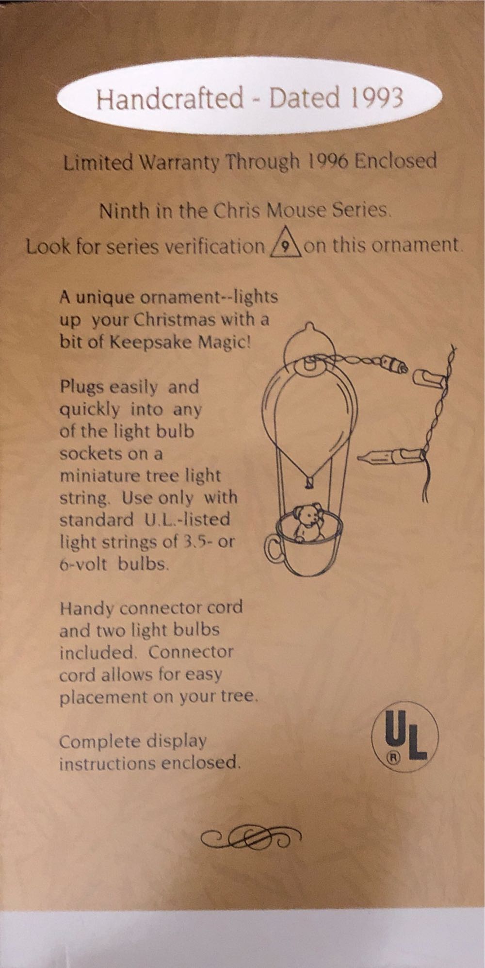 Chris Mouse Flight - Chris Mouse Series (Chris Mouse) ornament collectible [Barcode 015012026160] - Main Image 3