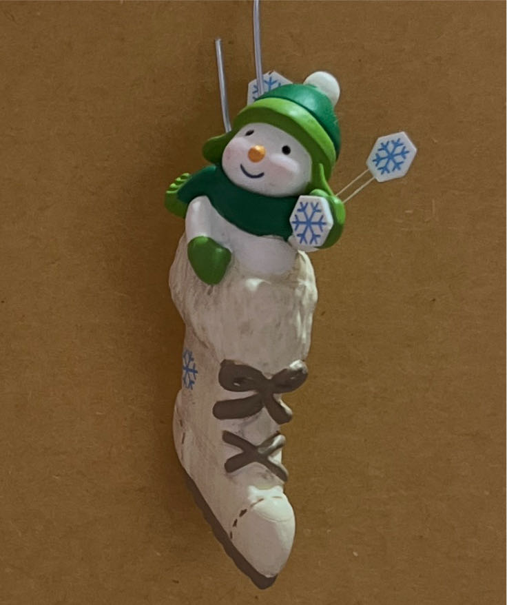 So Cute In A Boot! - Snowman (Snowman, Boot, Mini) ornament collectible [Barcode 795902142124] - Main Image 3
