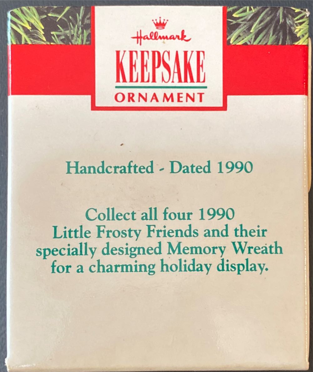 Miniature Frosty Friends (Little) #1 Little Frosty - Miniature Frosty Friends (Miniature) ornament collectible [Barcode 070000039690] - Main Image 2