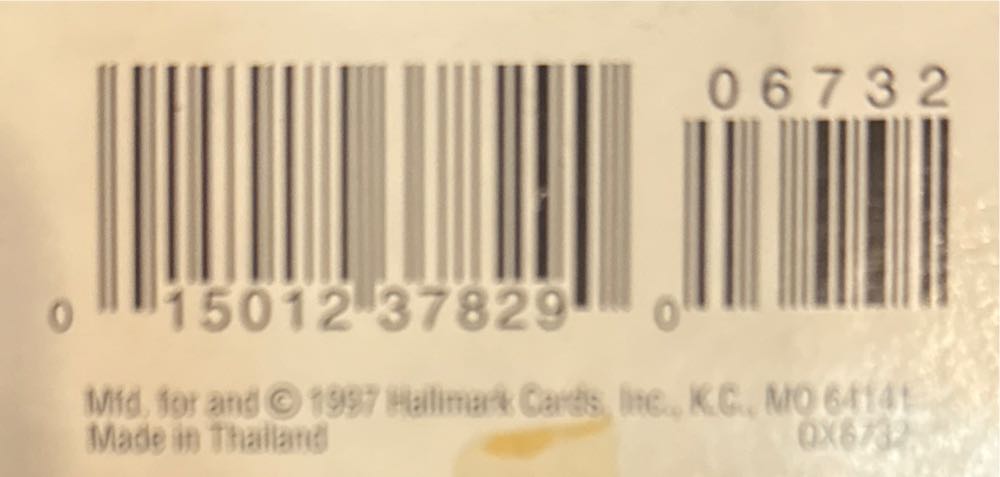 Sweet Dreamer 1997 - Bunnies (Animals) ornament collectible [Barcode 015012378290] - Main Image 5