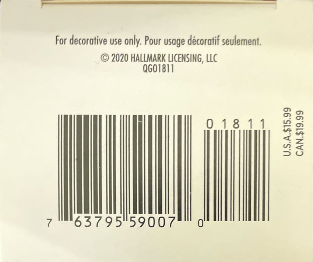 Fantastic Unicorn 2020 - Unicorn (Unicorn) ornament collectible [Barcode 763795590070] - Main Image 4