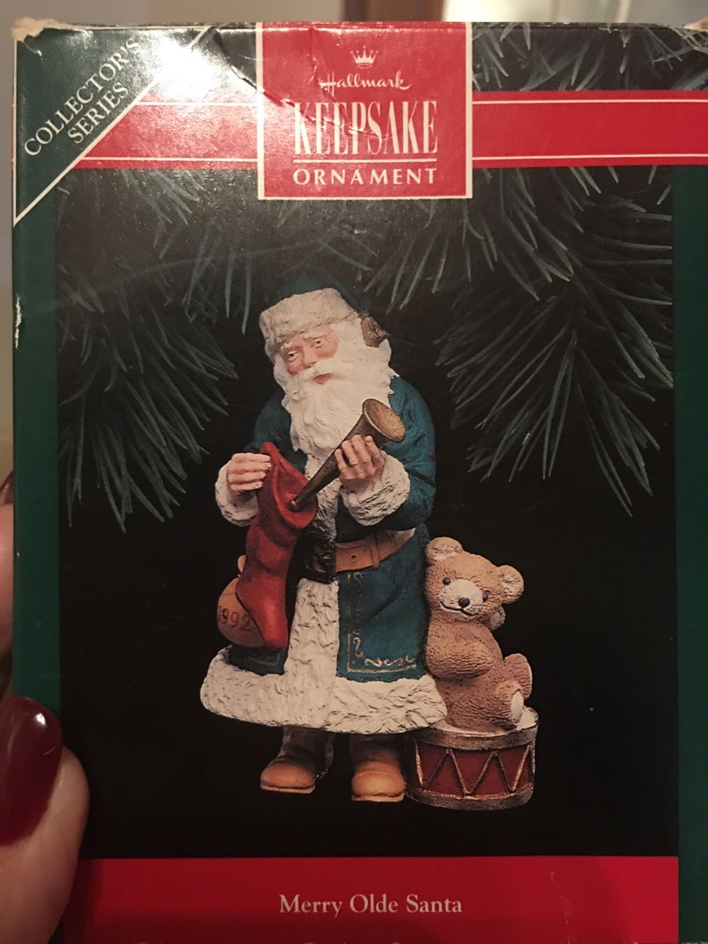 Merry Olde Santa #3 - Merry Olde Santa (Santa) ornament collectible [Barcode 070000027505] - Main Image 1