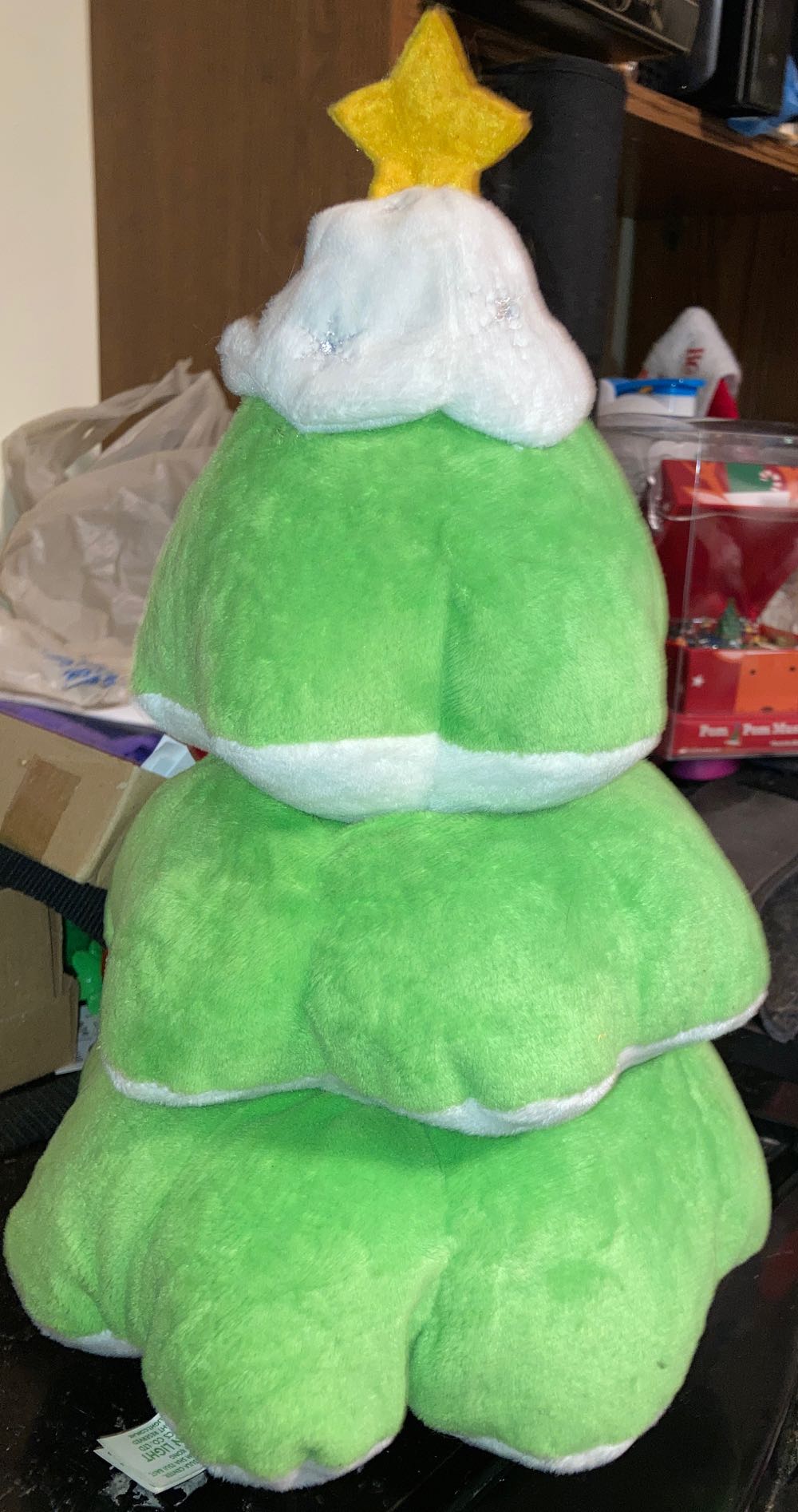 Sound & Light Dancing Christmas Tree  ornament collectible - Main Image 3