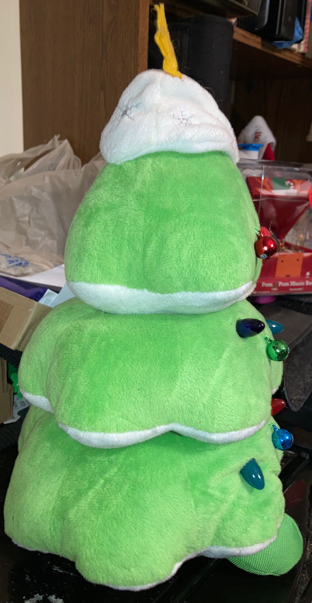 Sound & Light Dancing Christmas Tree  ornament collectible - Main Image 4