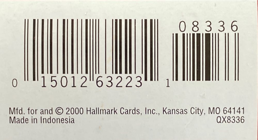 Child’s Third Christmas  (2000) - Child’s Age Collection ornament collectible [Barcode 015012632231] - Main Image 3