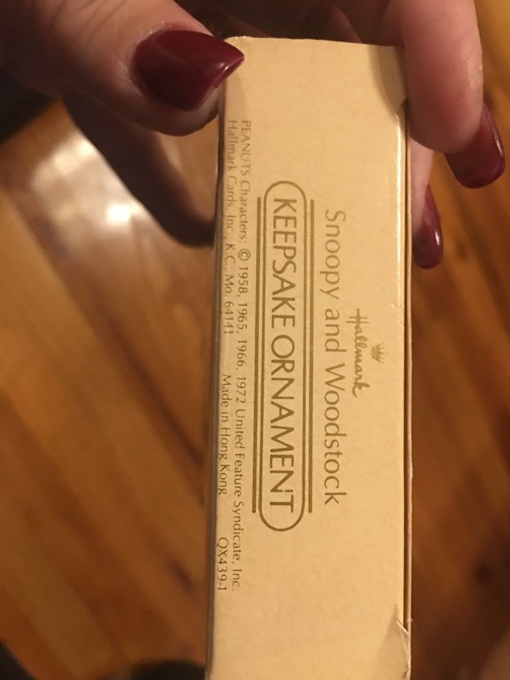 Snoopy & Woodstock  ornament collectible - Main Image 2