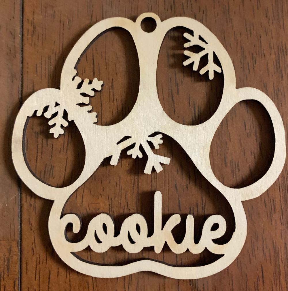 Cookie Paw  ornament collectible - Main Image 1