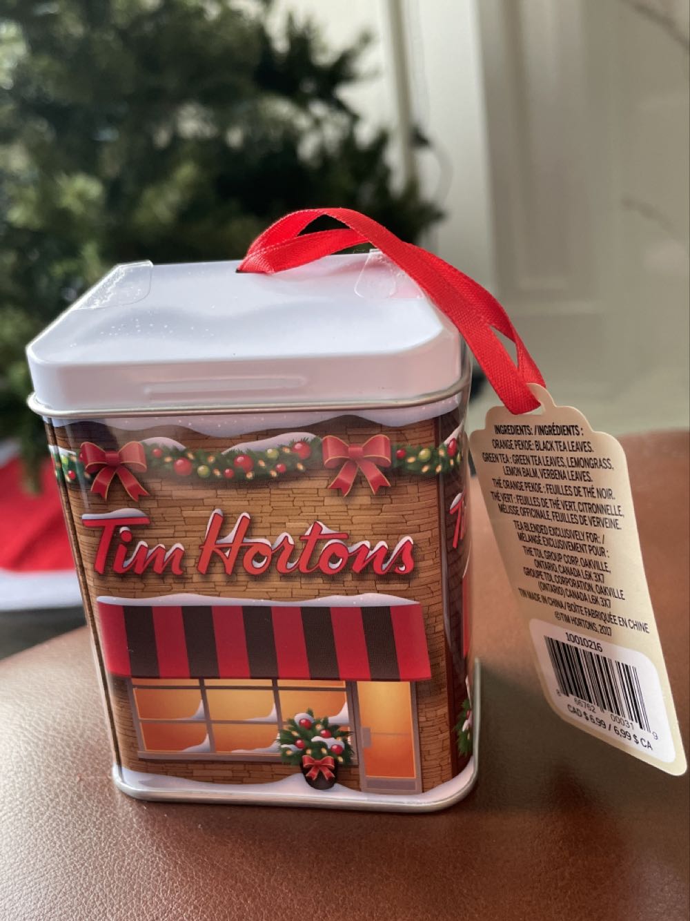 Tim Horton’s Shop (Tea Bags) - Tim Horton’s (Canada) ornament collectible [Barcode 866762000319] - Main Image 2