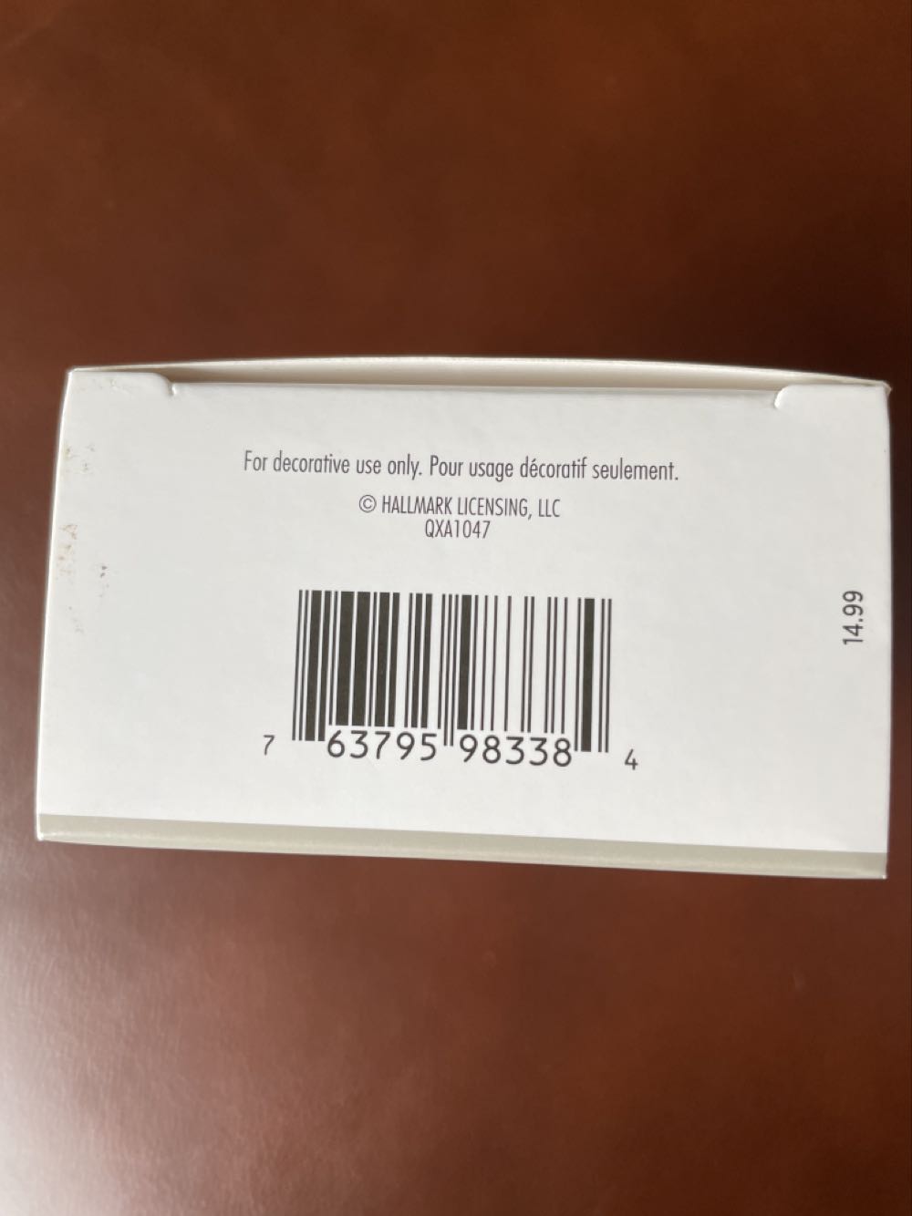 Maple Leaf Bear - Keepsake Cupcakes (Canada) ornament collectible [Barcode 763795983384] - Main Image 3