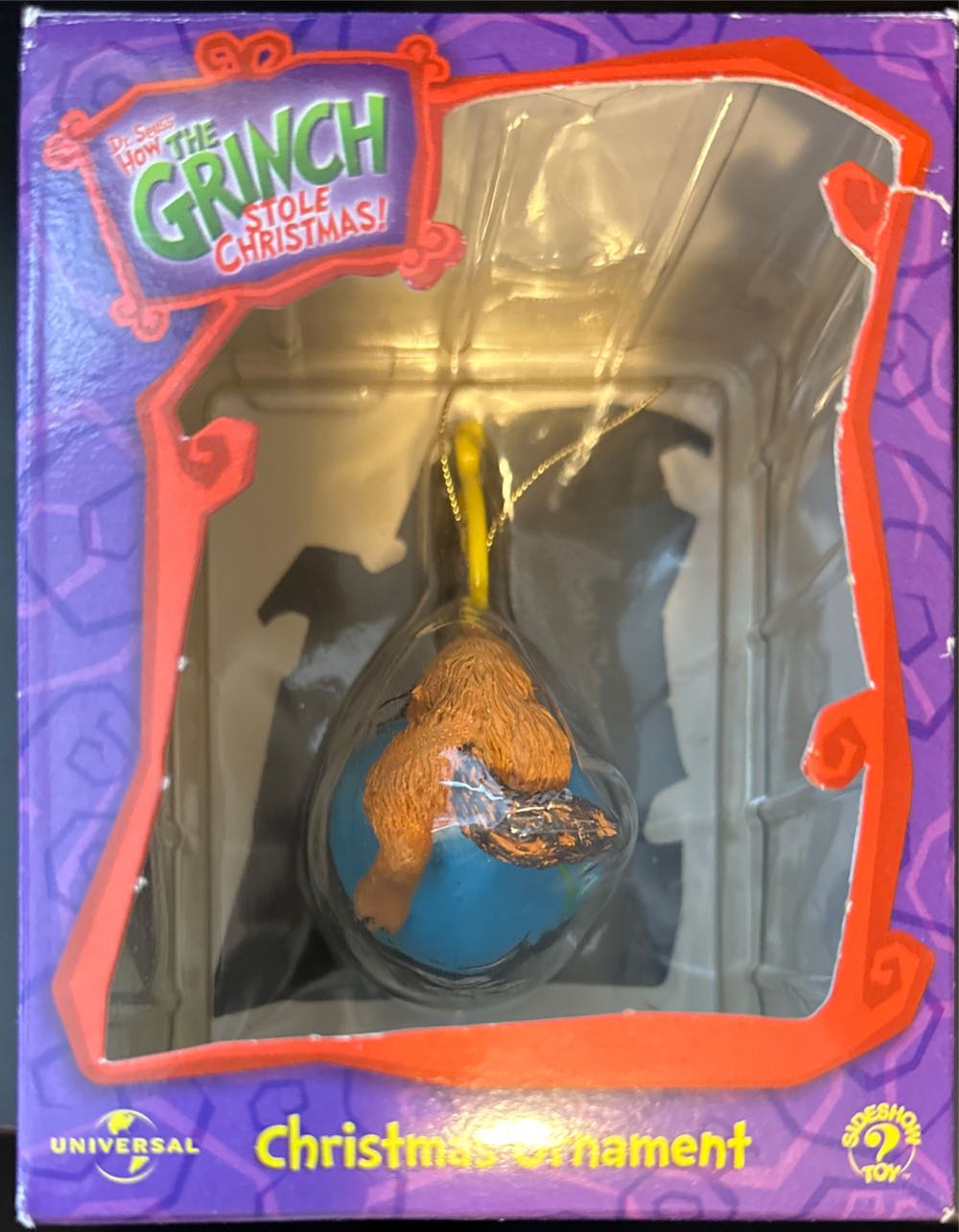 Max - Dr. Seuss’s How the Grinch Stole Christmas! (Grinch) ornament collectible [Barcode 747720180161] - Main Image 2