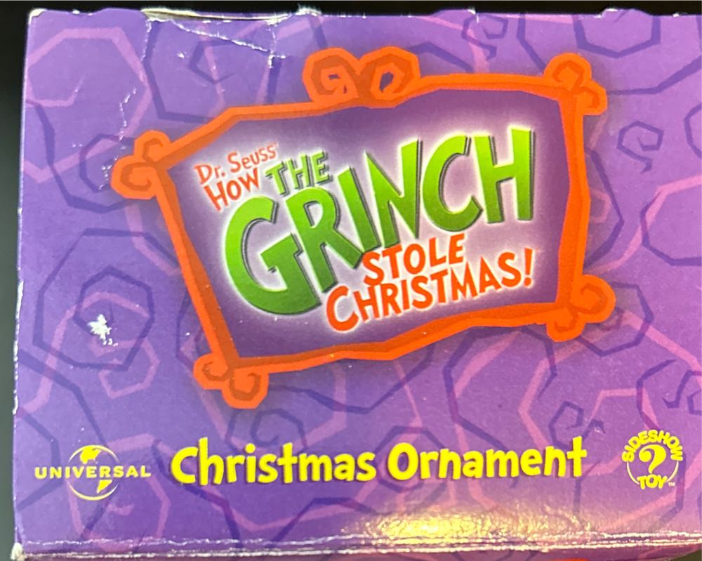 Max - Dr. Seuss’s How the Grinch Stole Christmas! (Grinch) ornament collectible [Barcode 747720180161] - Main Image 3