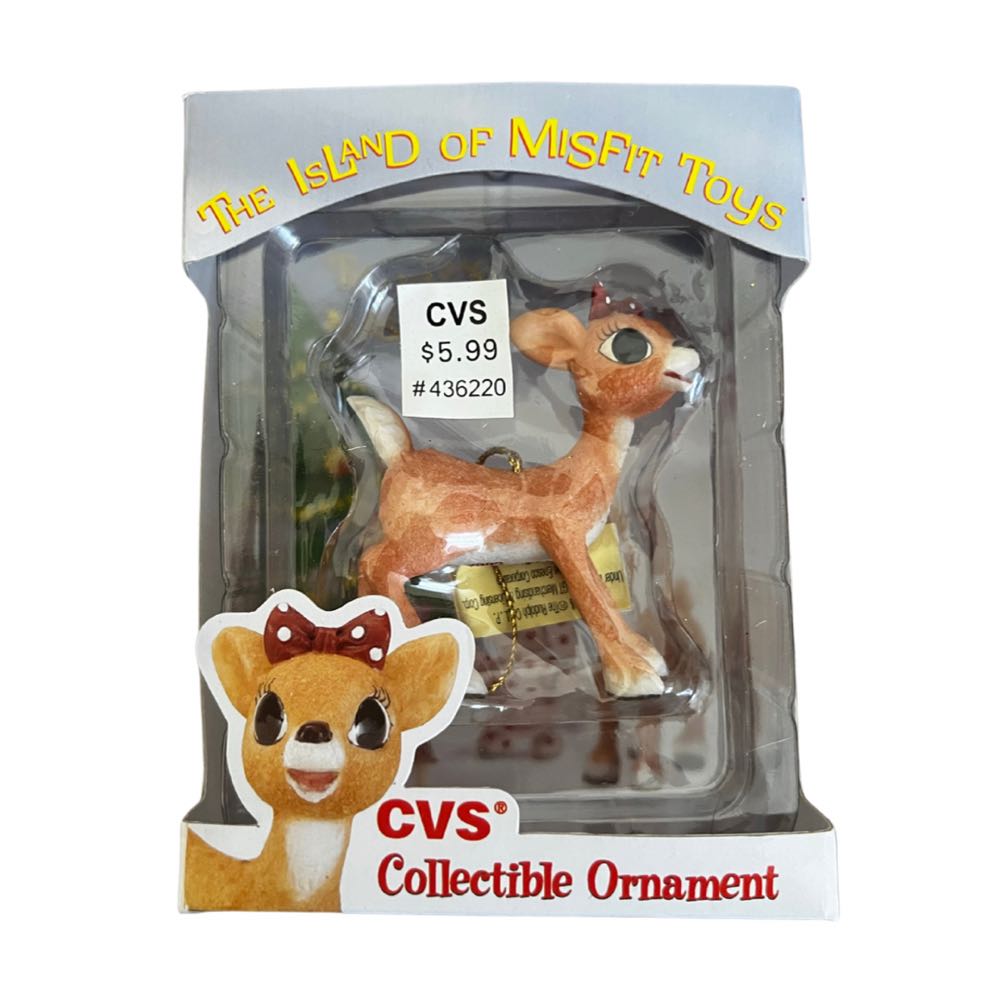Rudolph CVS Clarice - Rudolph And The Island Of Misfit Toys (Rudolph And The Island Of Misfit Toys) ornament collectible [Barcode 045544670333] - Main Image 2