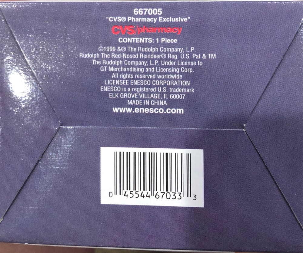 Rudolph CVS Clarice - Rudolph And The Island Of Misfit Toys (Rudolph And The Island Of Misfit Toys) ornament collectible [Barcode 045544670333] - Main Image 3