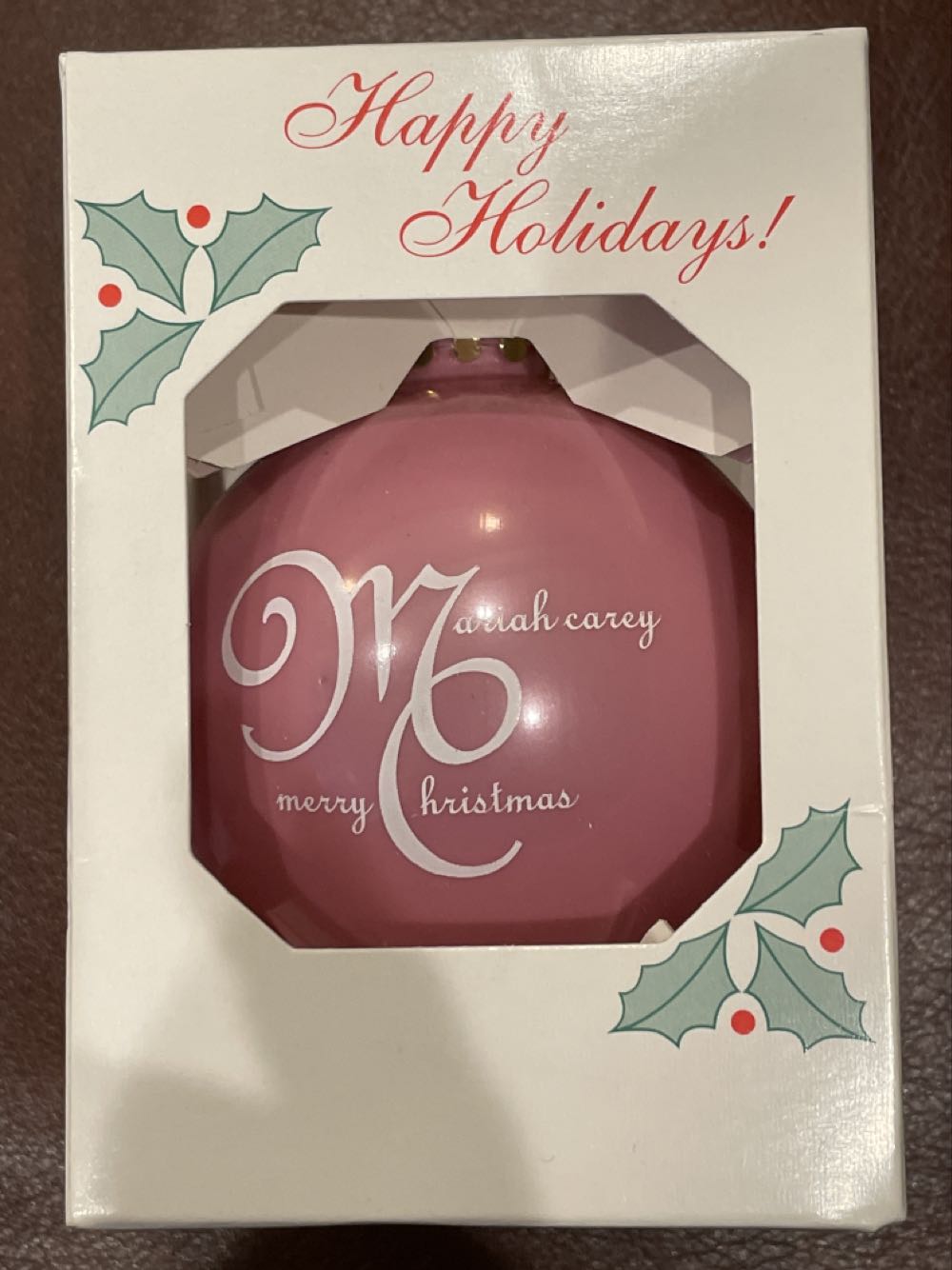 Mariah Carey Merry Christmas  (Music) ornament collectible - Main Image 1