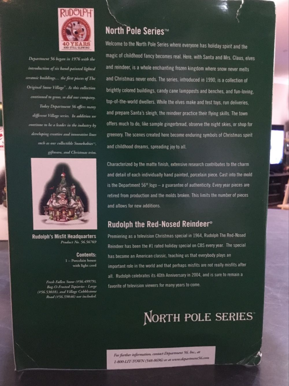 Rudolph’s Misfit Headquarters - North pole series ornament collectible [Barcode 734409242944] - Main Image 2