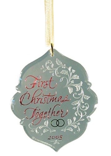 First Christmas Together Hallmark  ornament collectible [Barcode 015012880724] - Main Image 1