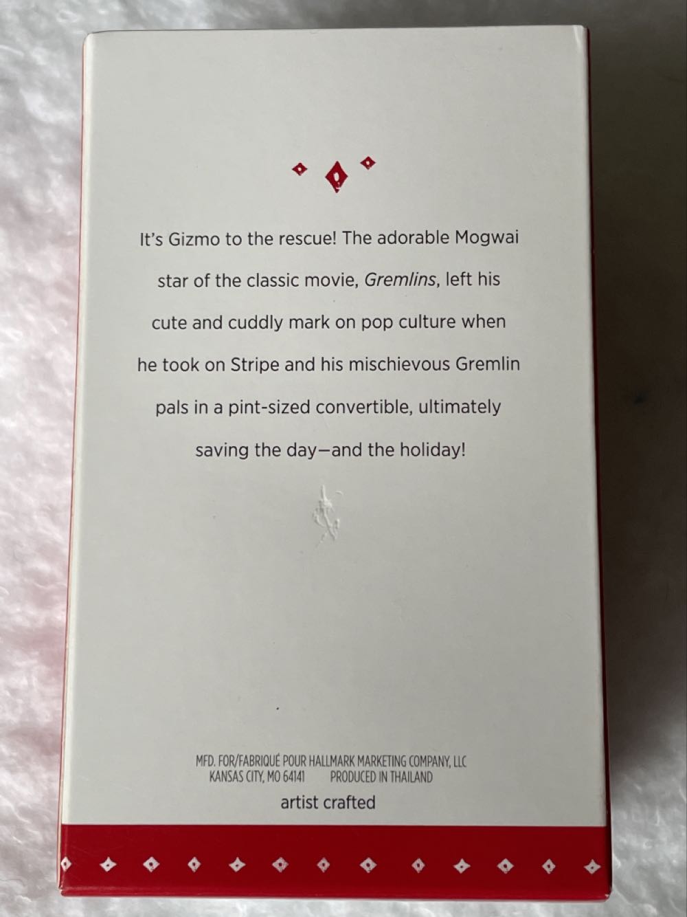 Gizmo To The Rescue! - Gremlins (Movies) ornament collectible [Barcode 763795978045] - Main Image 2