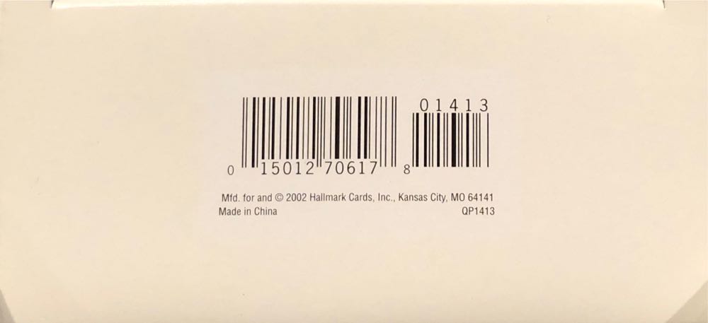 Hallmark Ornament Christmas Joy Memories Of Christmas Chalkware - Memories Of Christmas Collection (Collection) ornament collectible [Barcode 015012706178] - Main Image 3