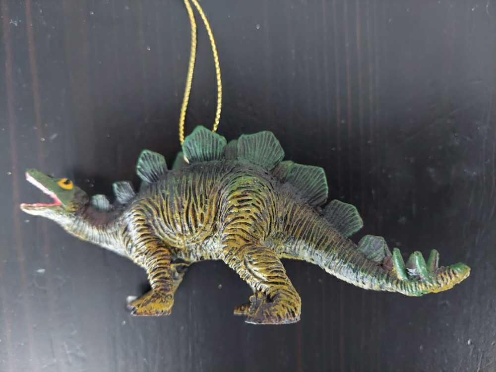 Nolan - 2018 - Stegosaurus - Gift From Grandma & Grandpa Scott ornament collectible - Main Image 1