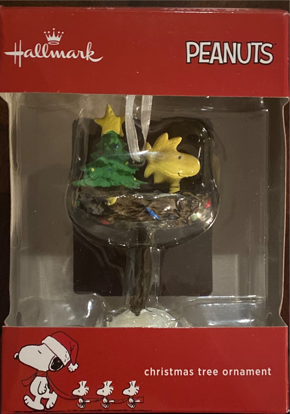 Woodstock - Peanuts Red Box (Red Box) ornament collectible [Barcode 763795324408] - Main Image 2