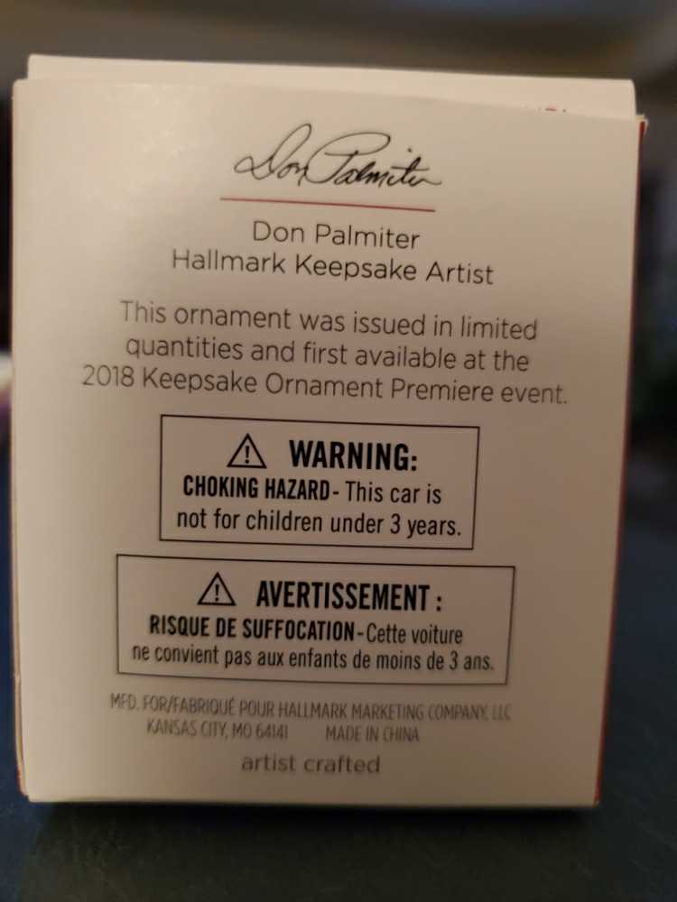 1936 GMC Pickup - Hallmark Keepsake Miniature (Truck (miniature)) ornament collectible [Barcode 763795348084] - Main Image 3