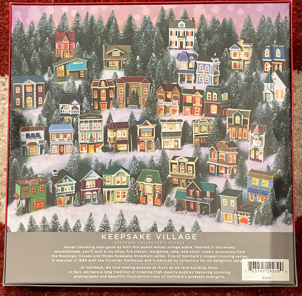 Keepsake Village Puzzle - Nostalgic Houses And Shops ornament collectible [Barcode 763795292790] - Main Image 2