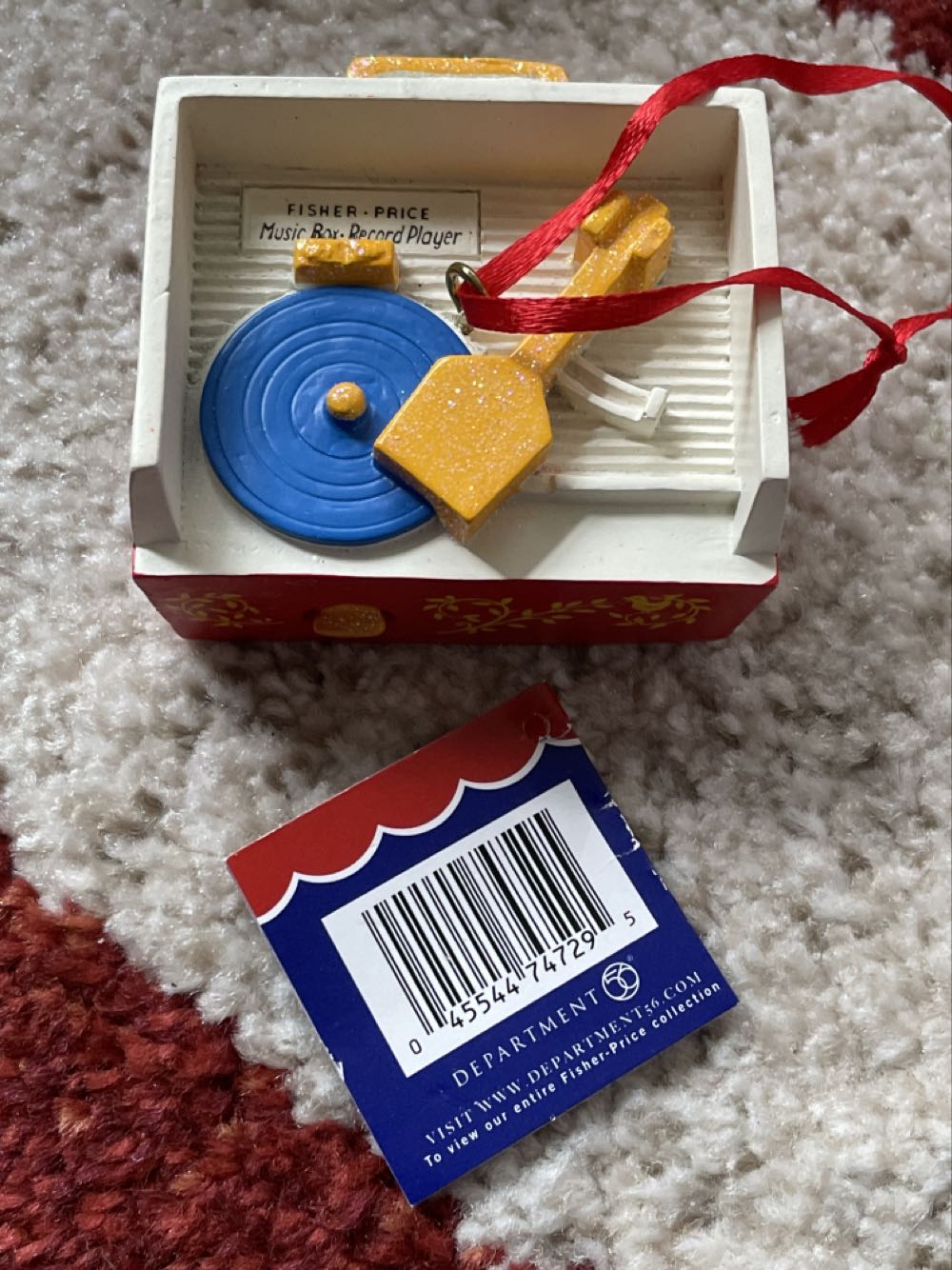 Fisher Price Record Player ... - Fisher-Price (Toys & Games) ornament collectible [Barcode 045544747295] - Main Image 2