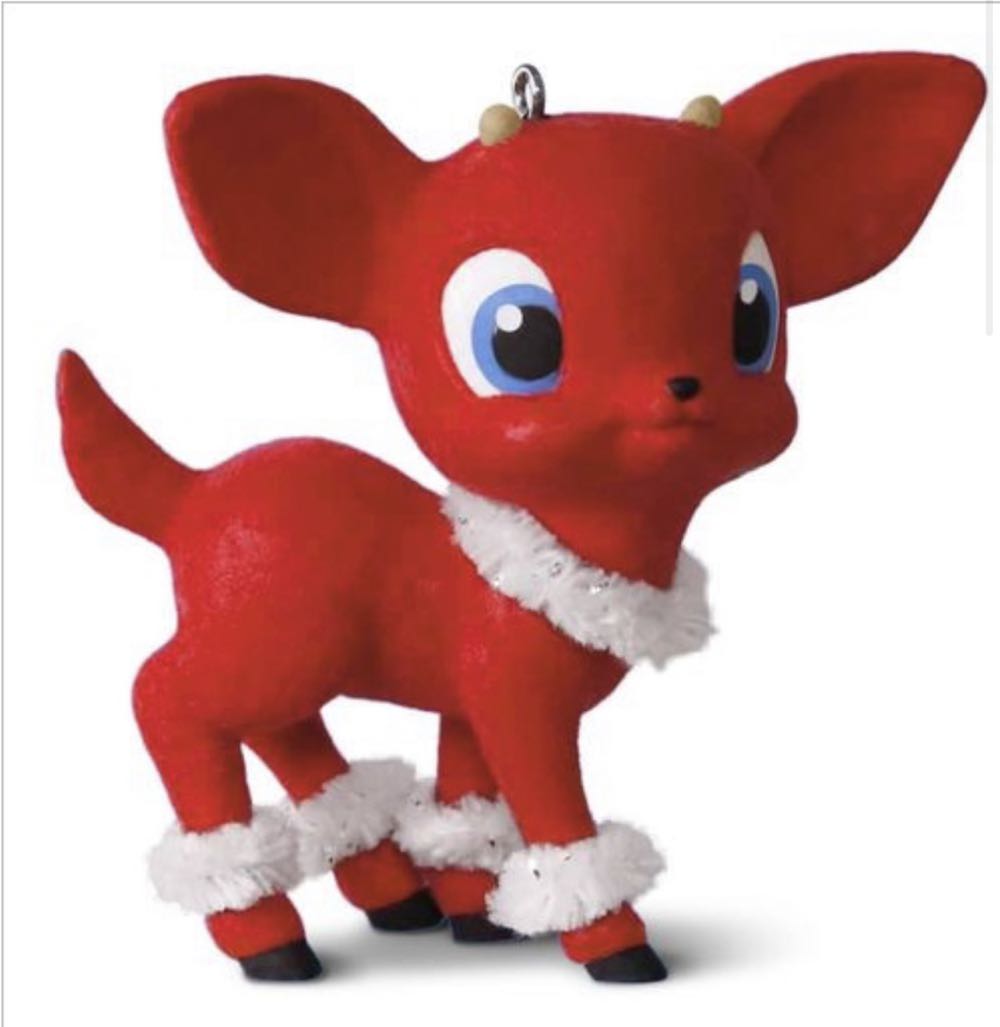 Retro Reindeer  (Retro) ornament collectible [Barcode 763795108466] - Main Image 3