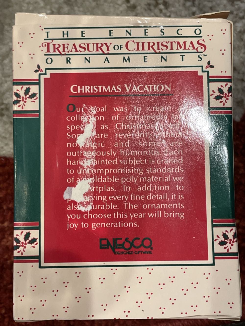 Christmas Vacation - The Enesco Treasury Of Christmas Ornaments ornament collectible - Main Image 2