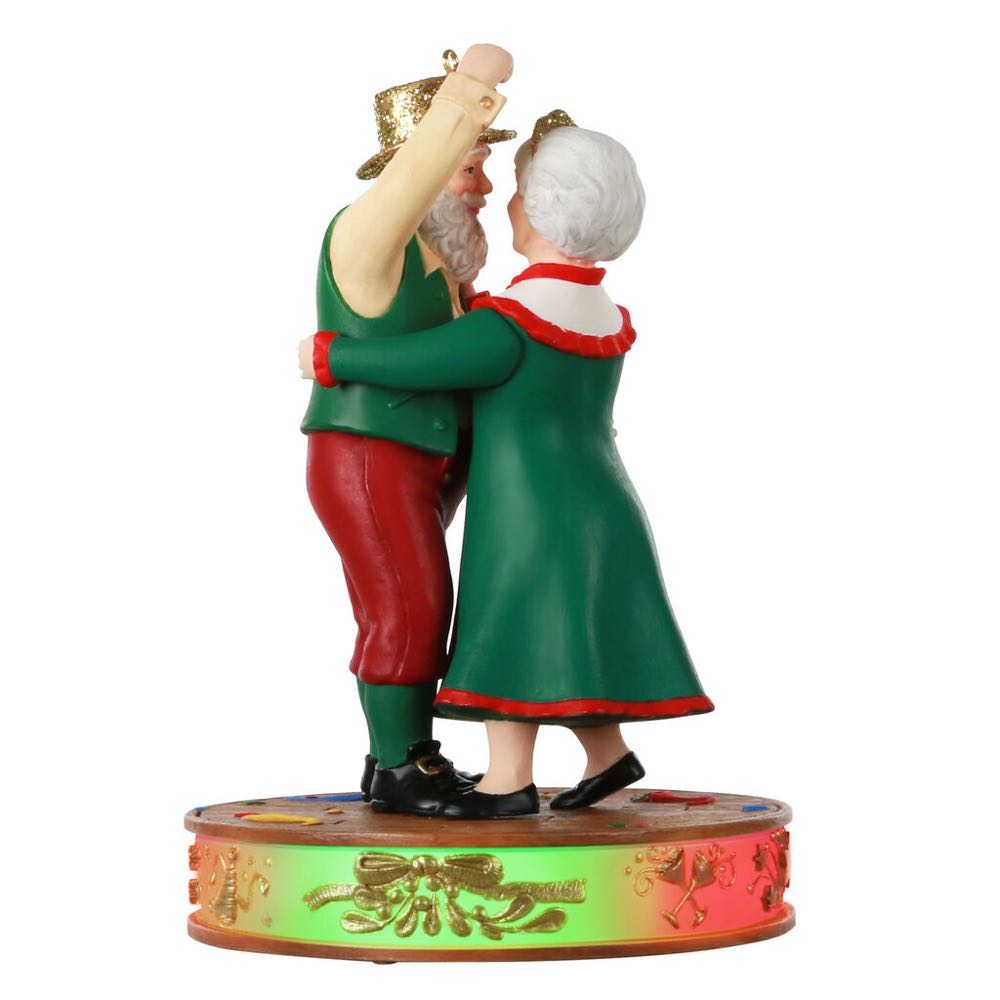 Happy New Year! Santa And Mrs. Claus - Once Upon A Christmas (Tom Best Santa Story) ornament collectible [Barcode 763795590186] - Main Image 4