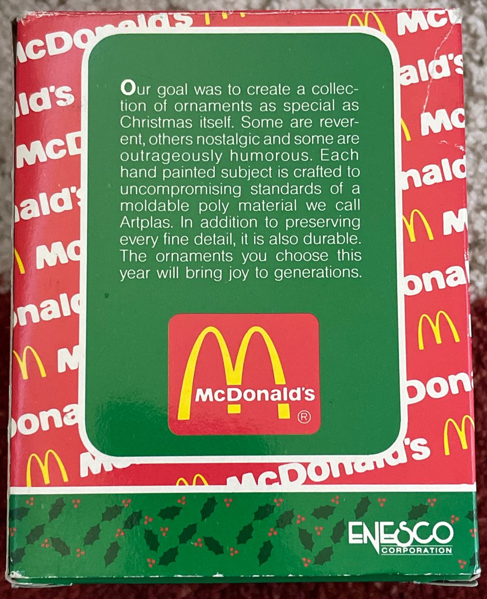 Twas The Night Before Christmas - Josh (McDonald’s) ornament collectible [Barcode 045544021548] - Main Image 2