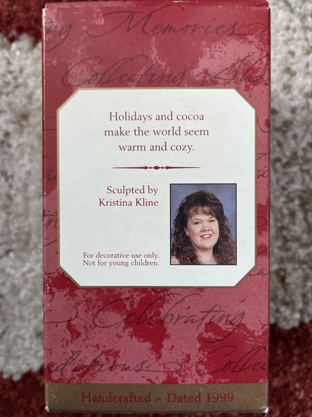 Cocoa Break (Colorway) - Food (Hershey’s) ornament collectible [Barcode 015012524420] - Main Image 2