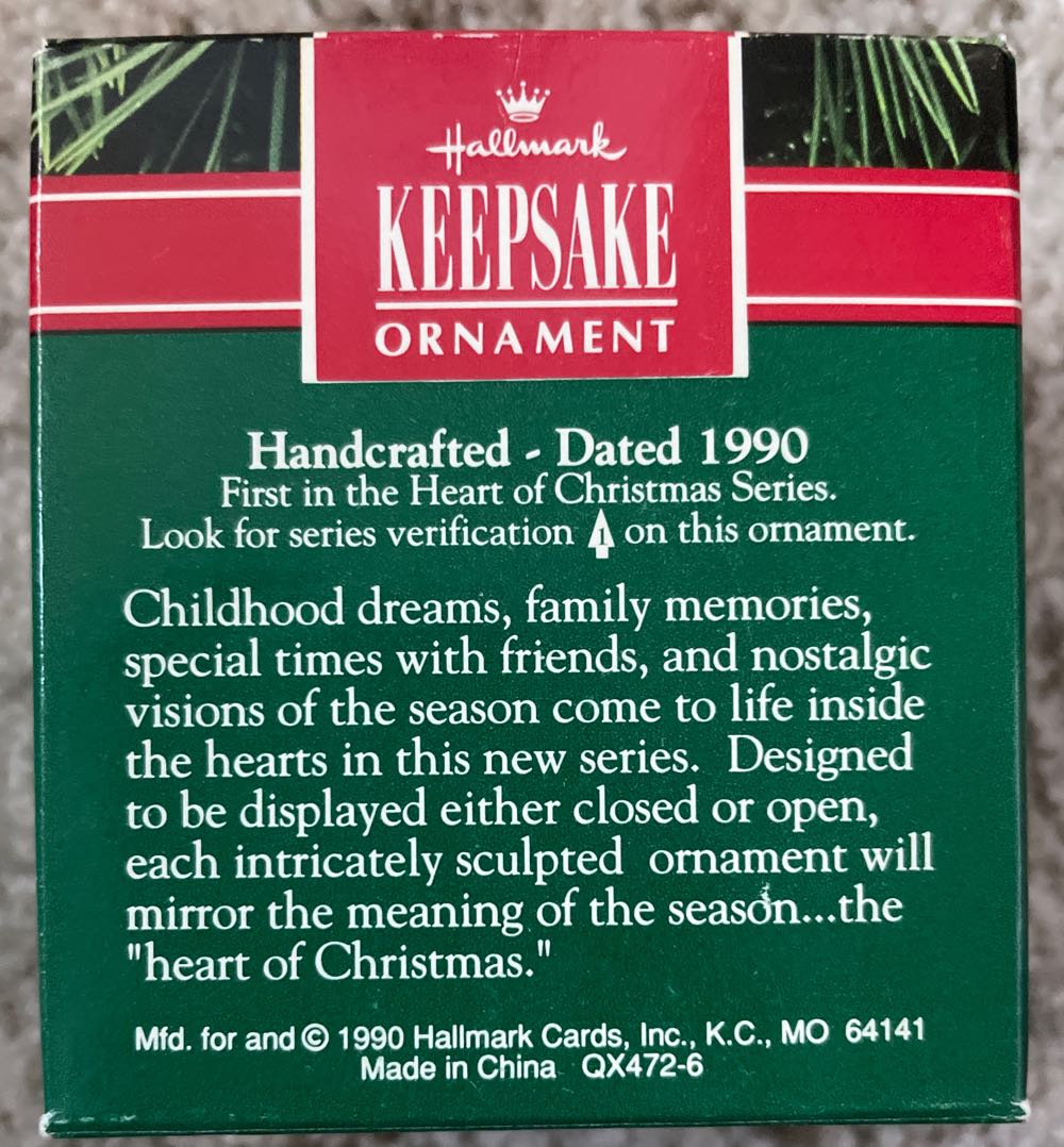 Heart Of Christmas #1 - Heart Of Christmas (Collector’s Series) ornament collectible [Barcode 070000027499] - Main Image 2