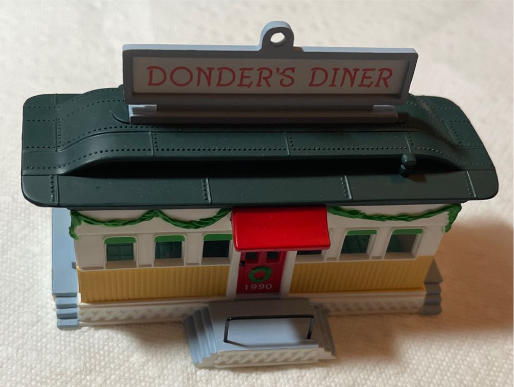 Donder’s Diner 🐶 - Artists’ Favorites (Buildings) ornament collectible [Barcode 070000027499] - Main Image 3