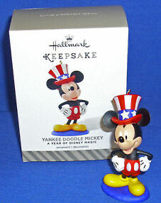 YANKEE DOODLE MICKEY hallmark Ornament - A Year Of Disney Magic (Hanging Ornament) ornament collectible - Main Image 2