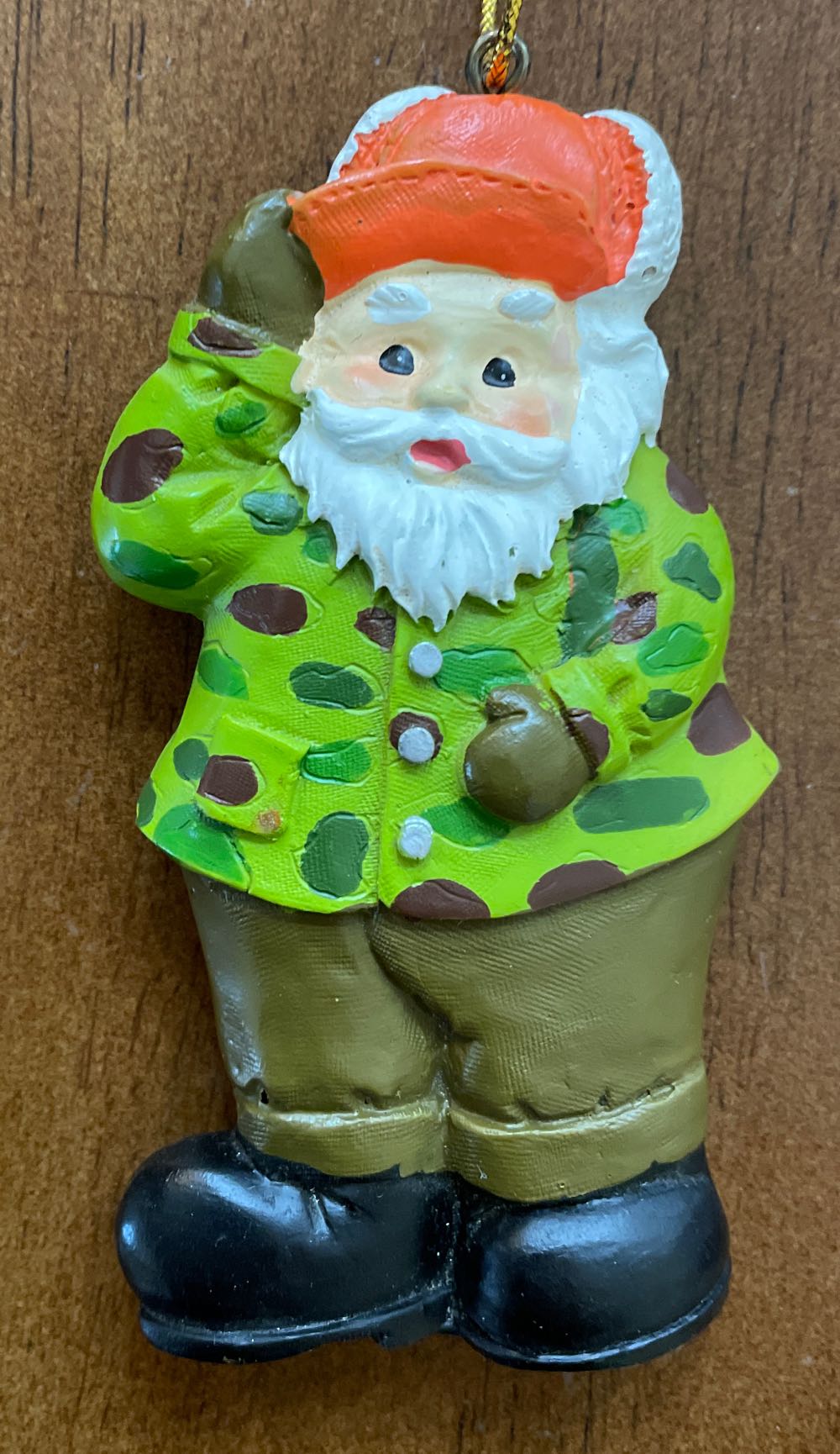 Camo Santa - Max’s ornament collectible - Main Image 1