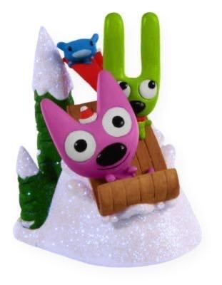 Silver Metal Acorn Bell