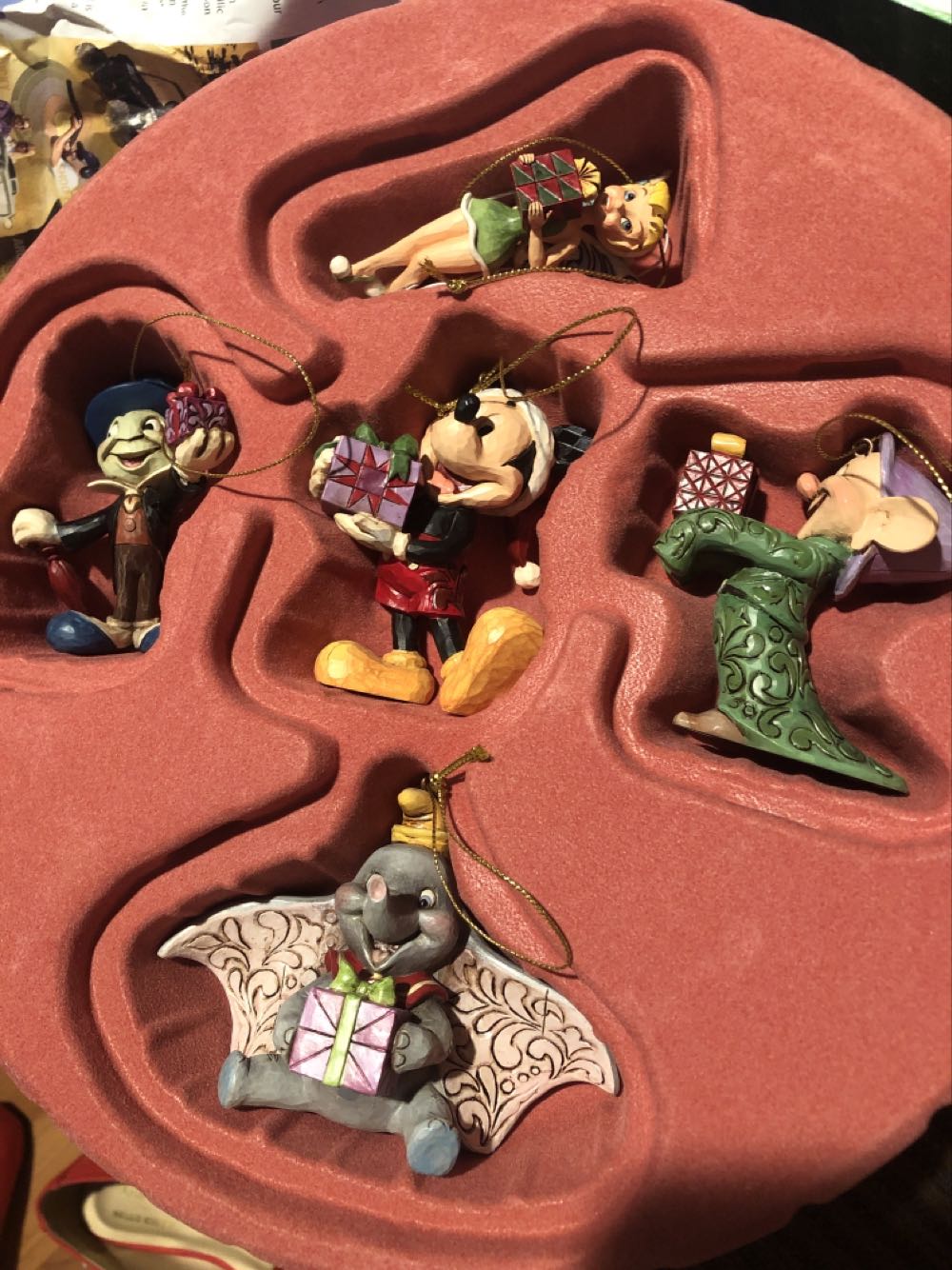 Disney holiday ornament set by Jim shore  ornament collectible [Barcode 045544259811] - Main Image 2