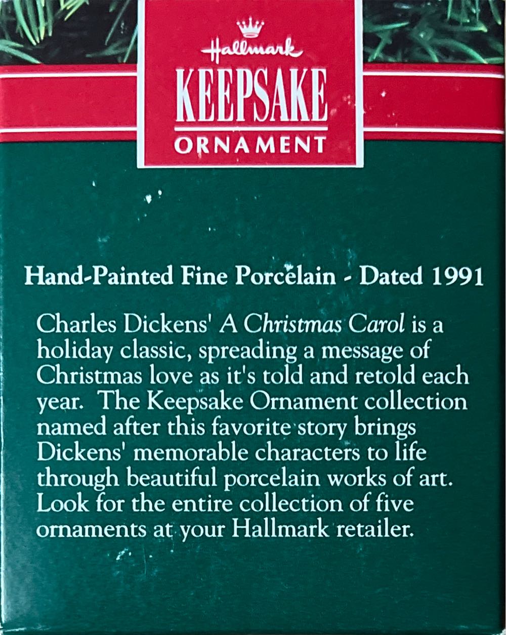 Tiny Tim - A Christmas Carol Collection (A Christmas Carol) ornament collectible [Barcode 070000027468] - Main Image 2