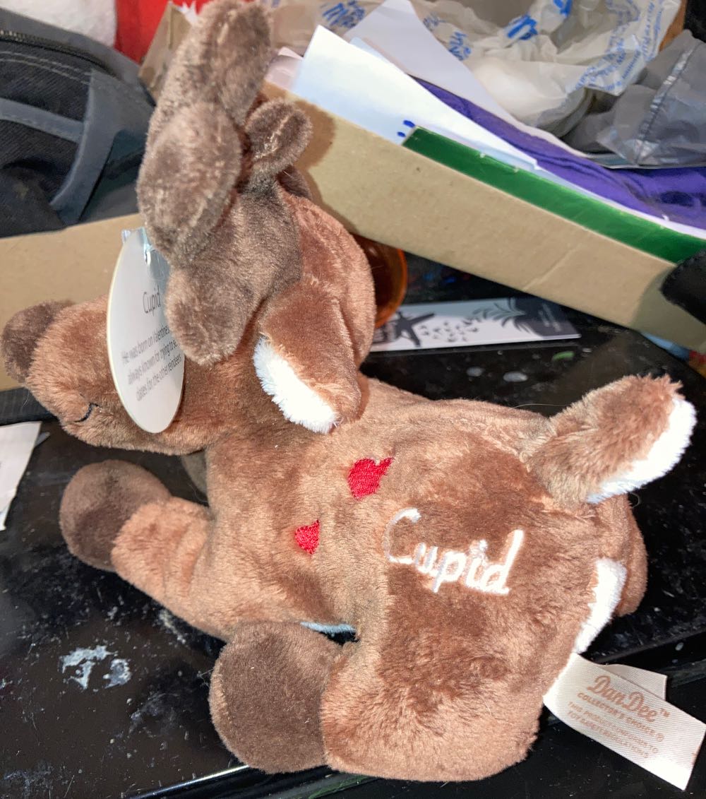 Cupid Reindeer Plush - Lil Man (Christmas) ornament collectible - Main Image 4