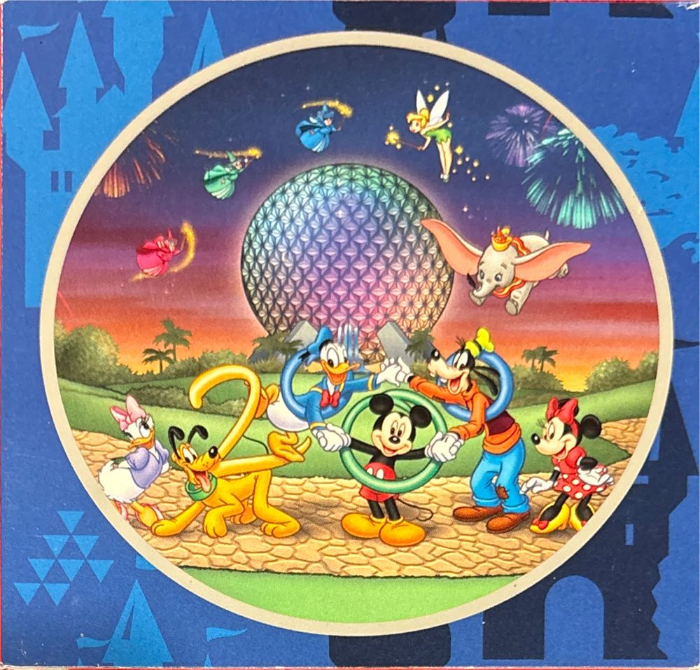 Disney Disc: WDW Celebrate The Future Hand In Hand - Walt Disney World (Walt Disney Disc Ornament) ornament collectible [Barcode 400153300000] - Main Image 2